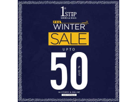 1st Step Shoes & Bags Pre Winter Sale UP TO 50% OFF